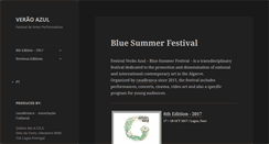 Desktop Screenshot of festivalveraoazul.com